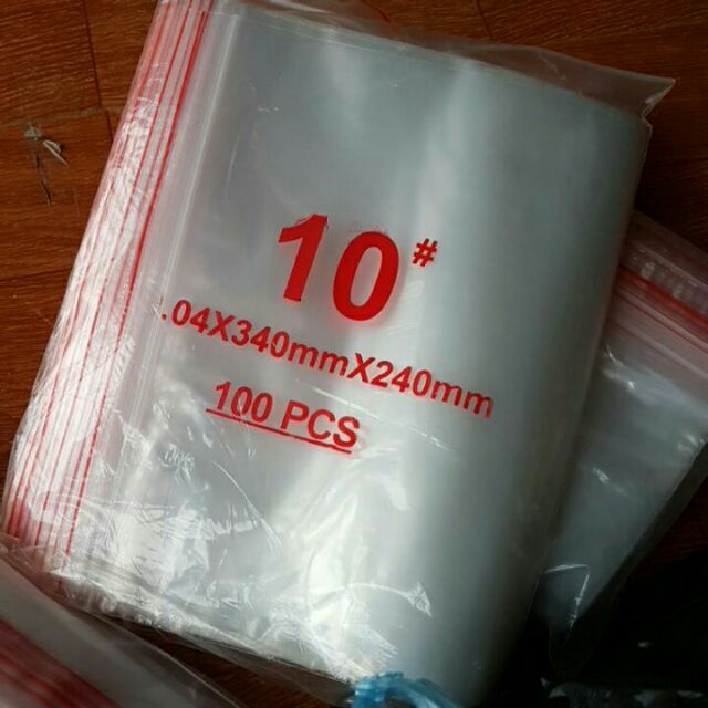 Túi zipper số 10 ( 100 túi)