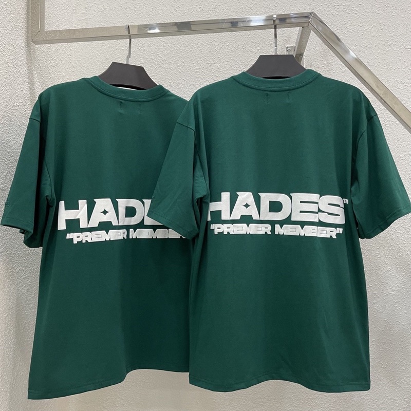 Áo Thun Tay Lỡ Unisex HADES PREMIER in nổi cao cấp Full Tag Vải dành cho nam nữ