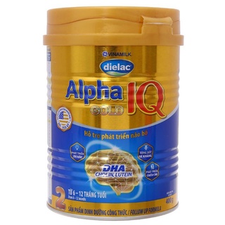 Sữa Bột Dielac Alpha Gold IQ Số 2 400g