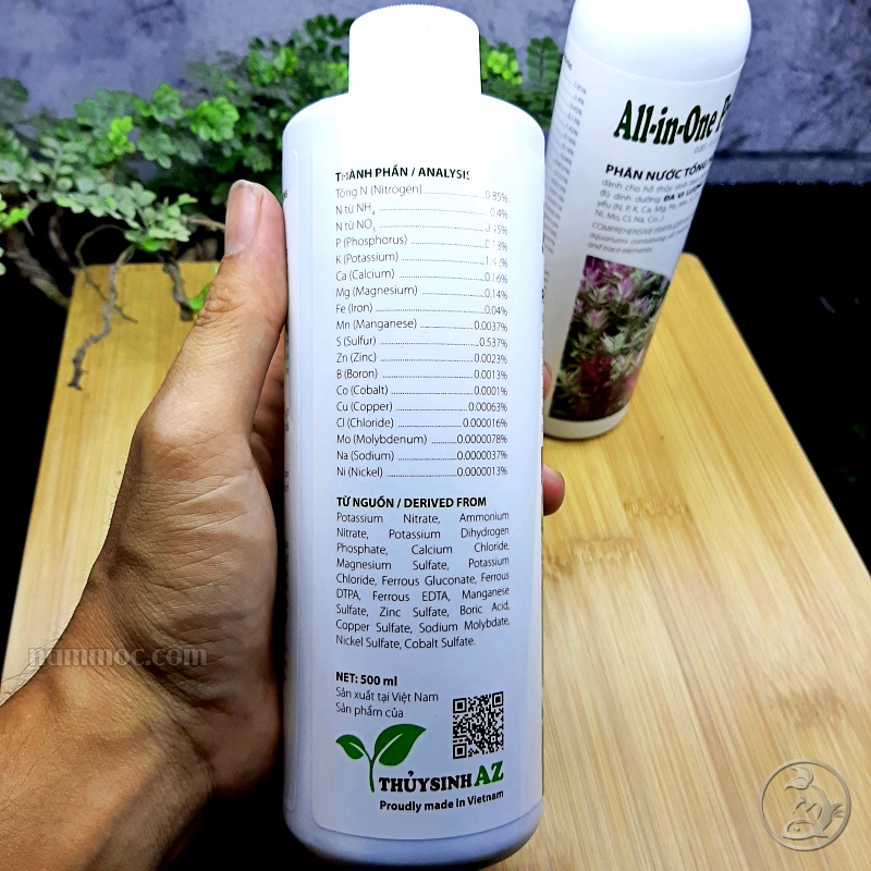 [Mã PET50 giảm 10% - tối đa 50K đơn 250K] thuysinh AZ - ALL IN ONE PRO | Phân Nước Tổng Hợp Dành Cho Cây Thuỷ Sinh