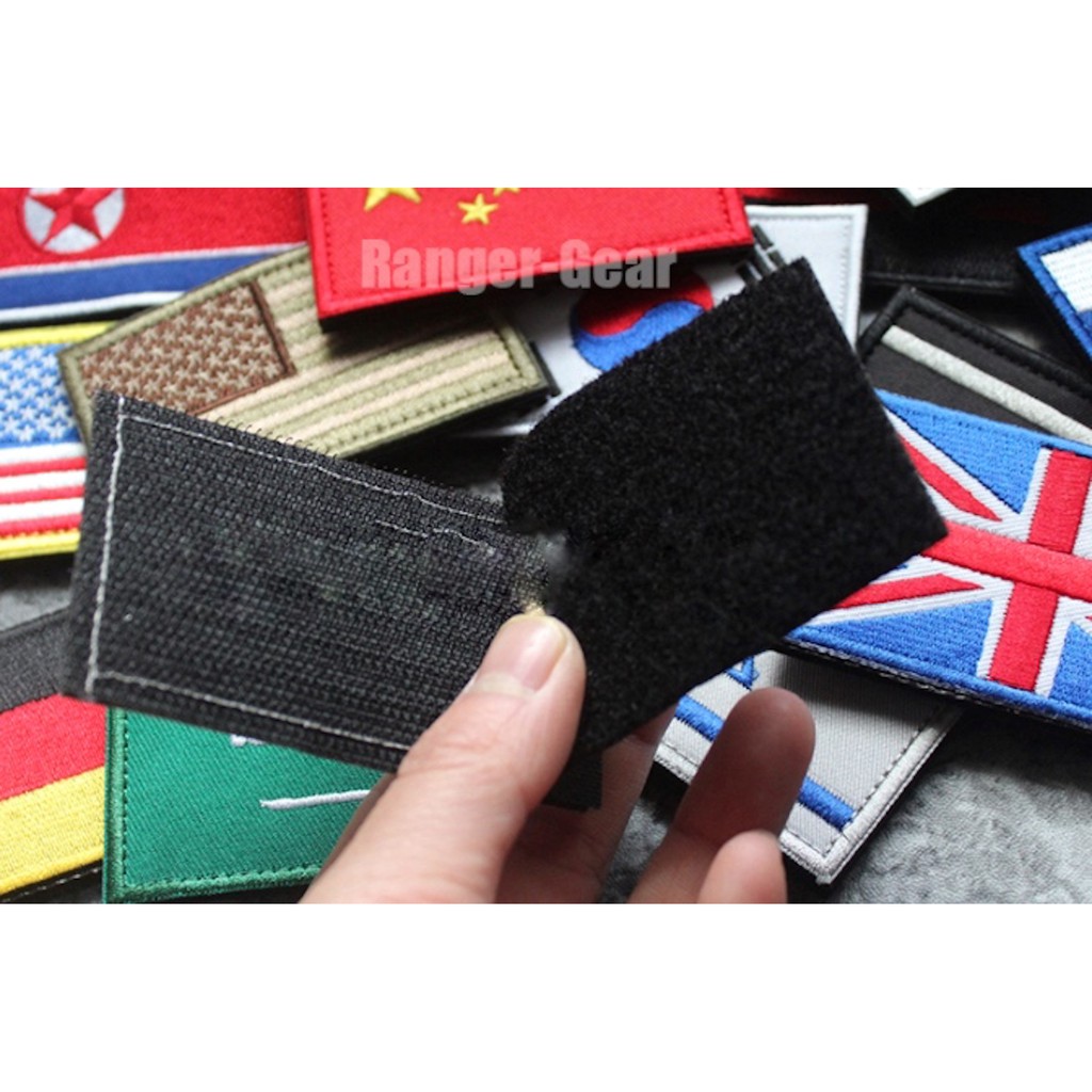 Patch vải velcro cờ Mỹ dán ba lô, nón , quần áo , túi xách
