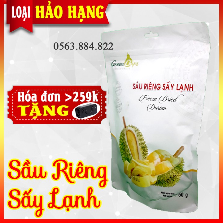 [Freeship] SẦU RIÊNG SẤY LẠNH - THƠM NGON - KÈM TAI NGHE S10