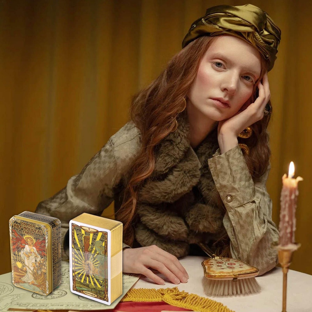 Bộ Bài Tarot 78 Lá Kèm Sách Hướng Dẫn Cho Người Mới Bắt Đầu