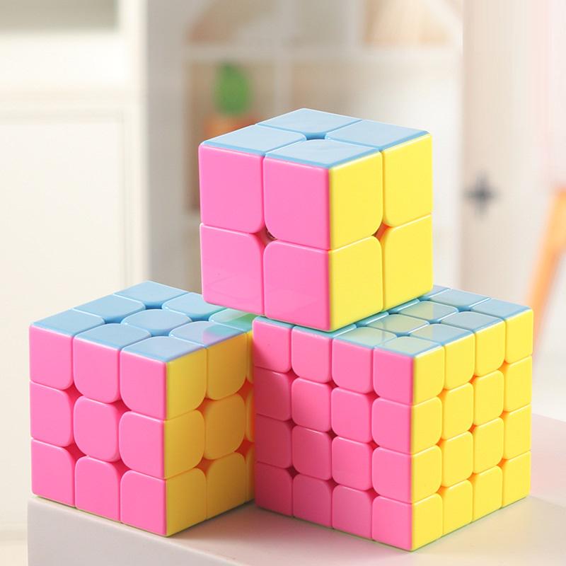 RUBIK 3D XẾP HÌNH 3 VÀ 6 TẦNG STICKERLESS PHÁT TRIỂN TRÍ TUỆ