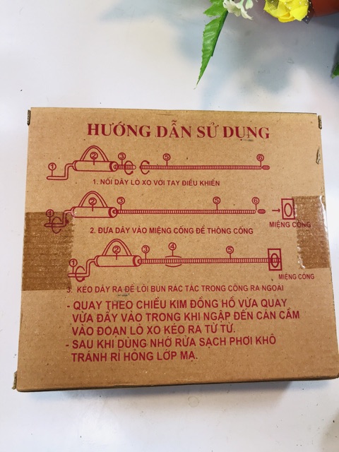 Dây thông tắc cống Phương Uyên hàng Việt Nam