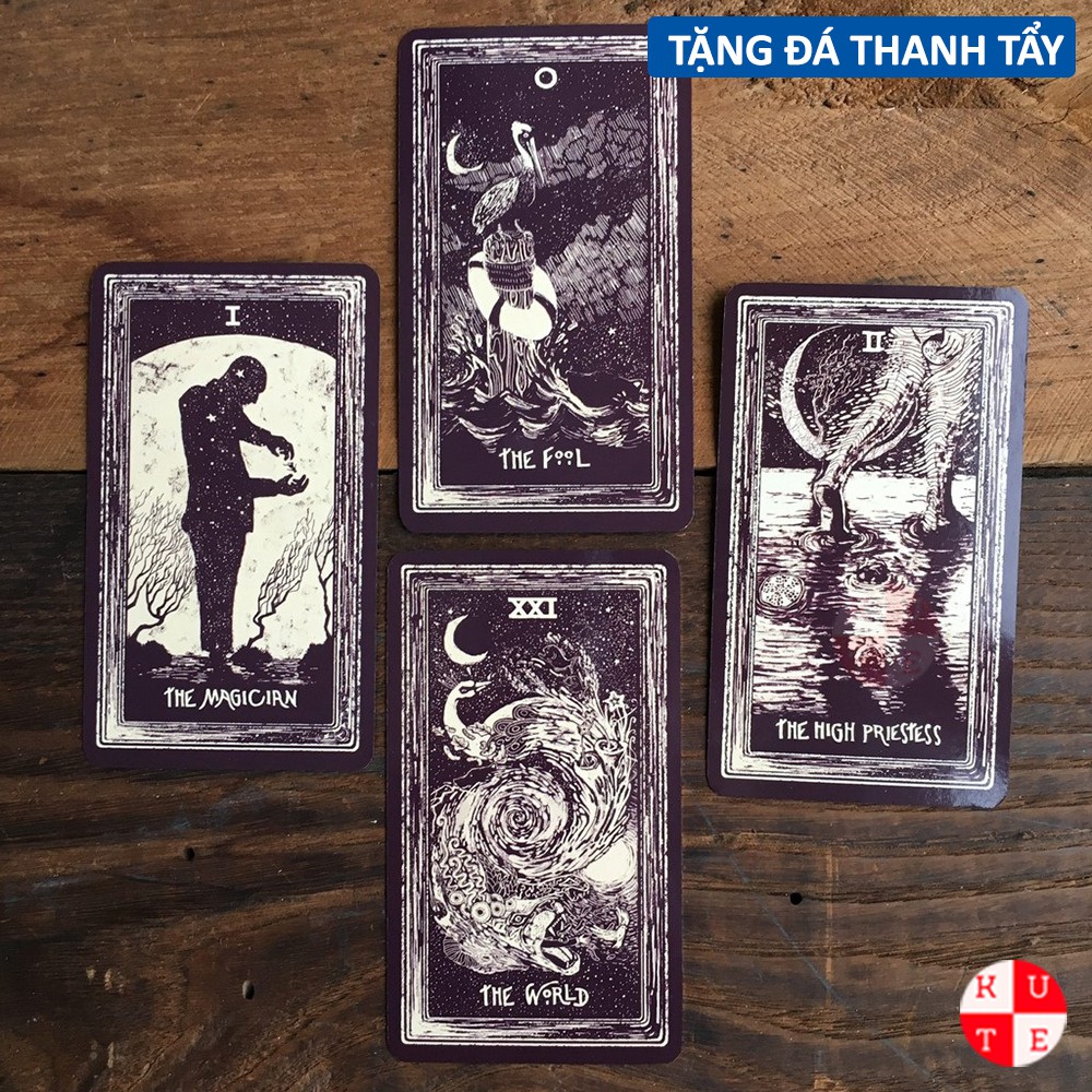 Bộ Bài Tarot Light Visions Prisma 78 Lá Bài Tặng File Tiếng Anh Và Đá Thanh Tẩy C28