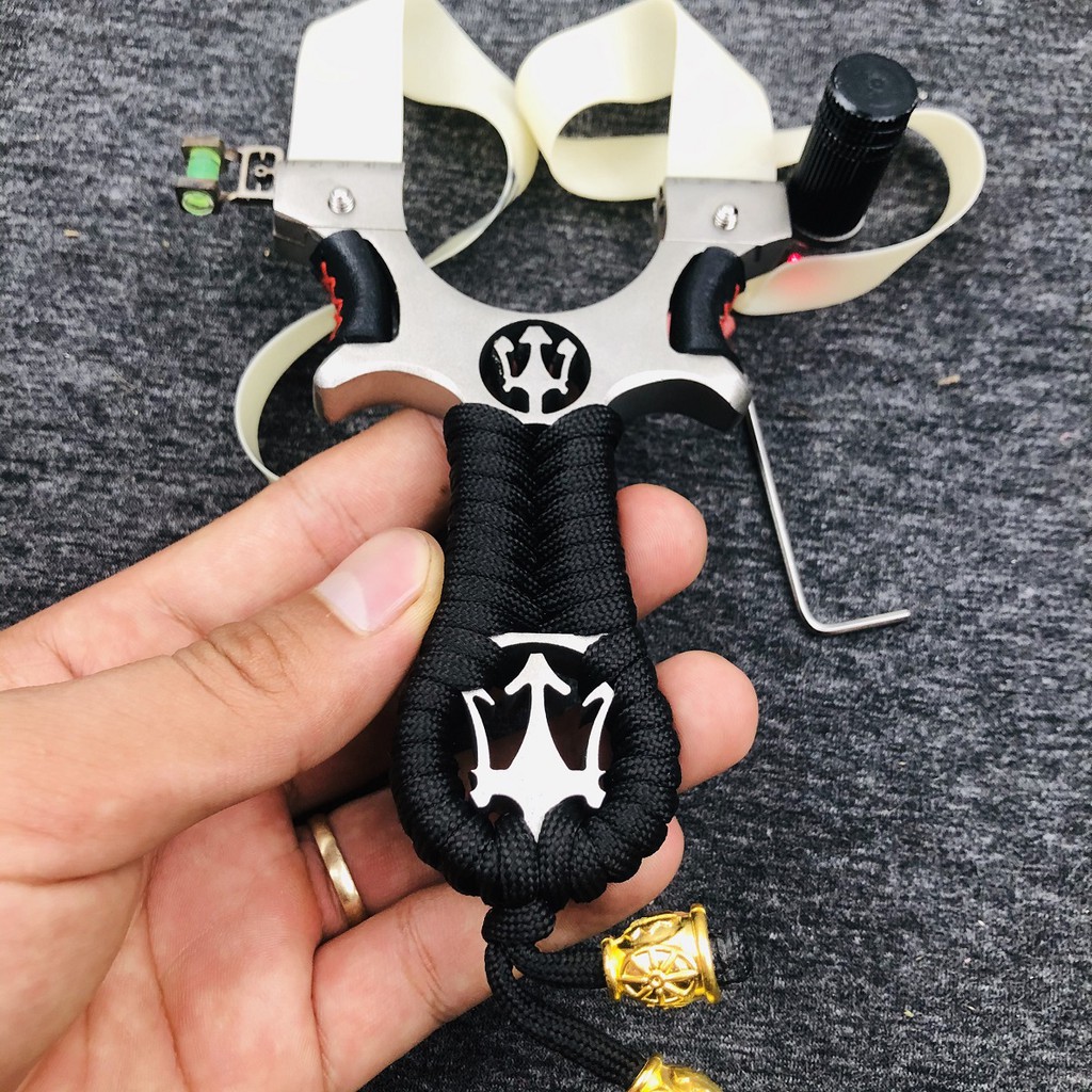 Ná Cao Su Đinh 3 Laze - Ná Đinh Ba Laze Inox 304 Cao Cấp - Tặng Kèm Dây Thun