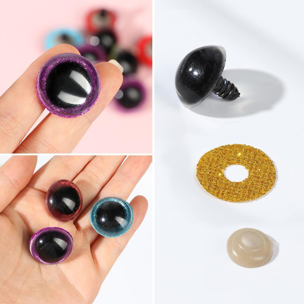 BEBETTERM Bộ 10 Mắt Búp Bê Lấp Lánh