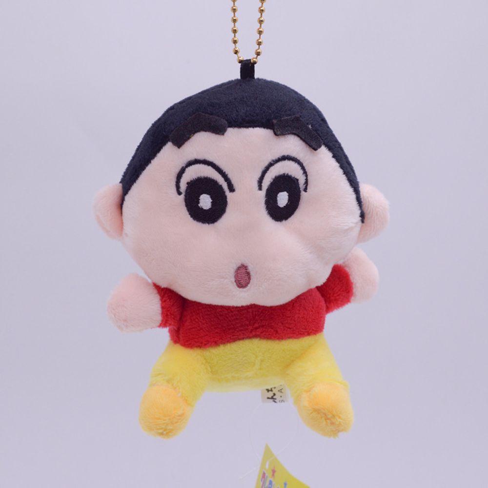 LANFY Móc Khóa Hình Cậu Bé Bút Chì Nhồi Bông Mềm Mại Đáng Yêu