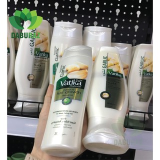 (Quà tặng kèm) Dầu gội/ xả Vatika cao cấp chiết xuất tỏi Garlic- duy trì sự phát triển của tóc 200ml/ 400ml/ 700ml