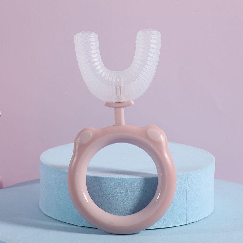 Bàn Chải Đánh Răng AUGUSTINA Hình Chữ U Cầm Tay Tiện Dụng Cho Bé