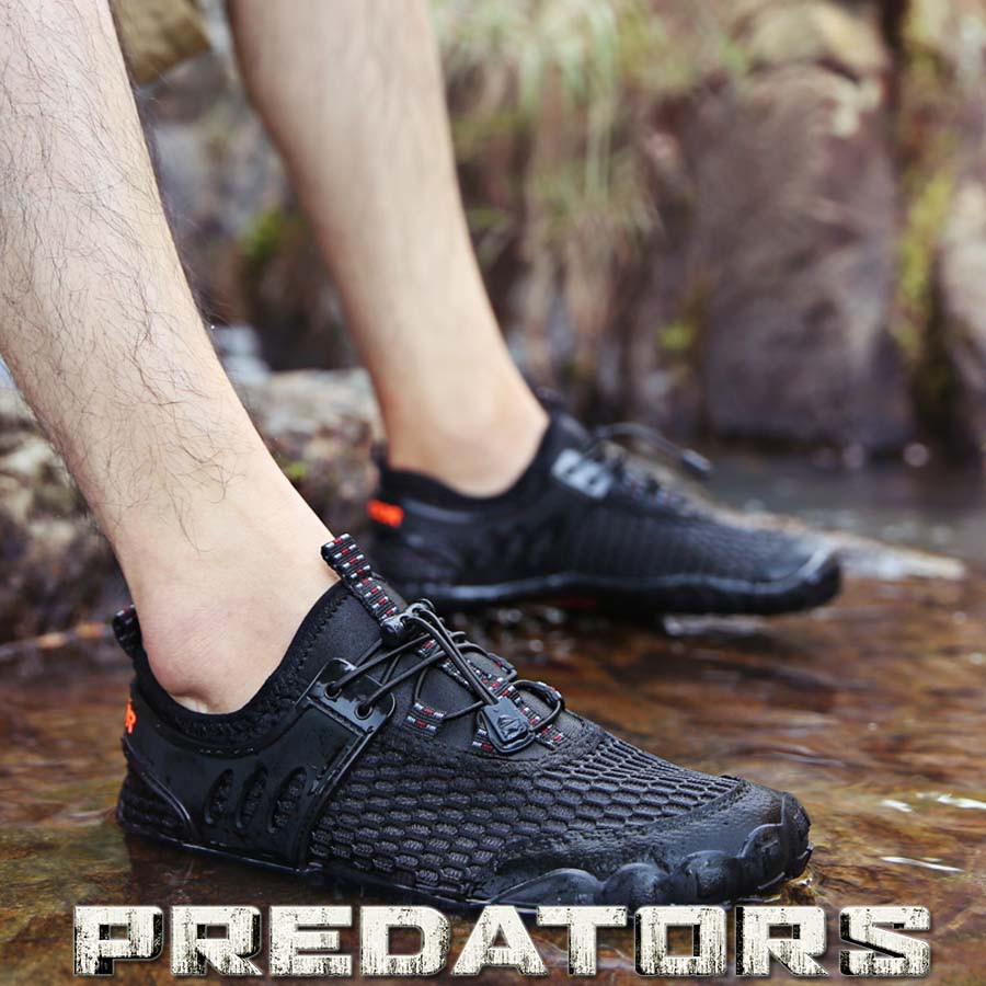 GIÀY ĐI PHƯỢT 🔥 MÀU ĐEN_TREKKING 🔥 LEO NÚI_LỘI SUỐI_TẬP GYM_YOGA 🔥 ĐẾ CAO SU_VẢI LƯỚI MESH | BigBuy360 - bigbuy360.vn