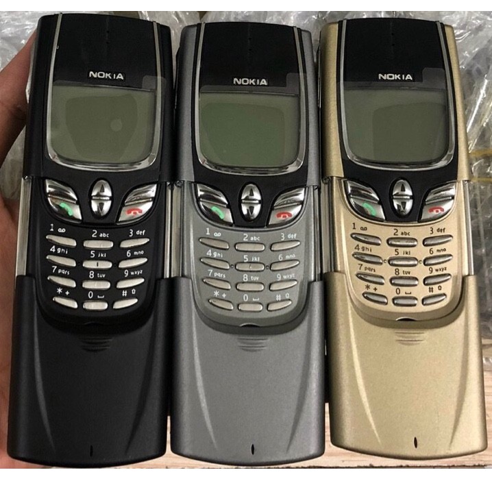 Điện thoại Nokia 8850 Vỏ Nhôm Nắp Trượt Chính Hãng Loa To, Nghe Gọi Rõ Ràng – Bảo Hành 12 Tháng