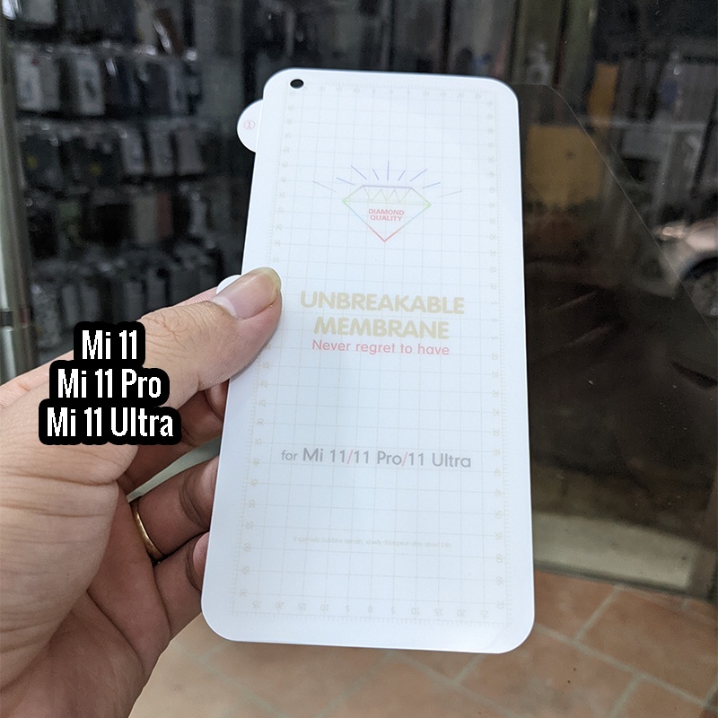 Dán dẻo PPF chống xước màn hình Xiaomi 13 Pro, 12s Ultra, 12s Pro, 12 Pro, Mi 11 Ultra, Mi 10S, Mi 10 Pro, Mi 10 Ultra