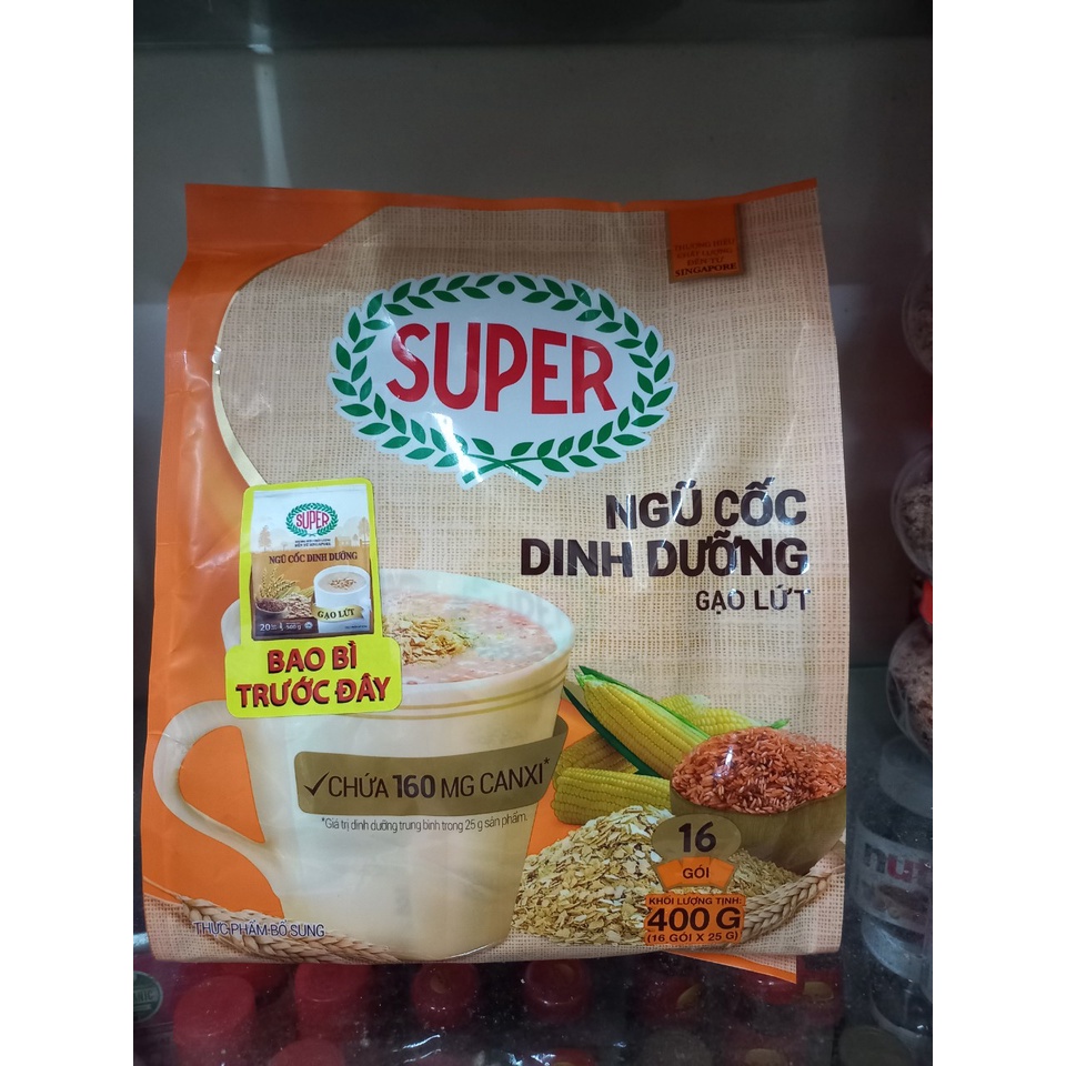 Ngũ cốc dinh dưỡng gạo lứt Super dùng thay bữa sáng bữa phụ