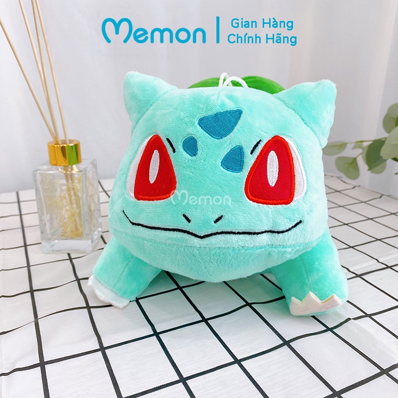 [Mã LIFEM1 giảm 50k đơn 99k] Gấu Bông Ếch Fushigidane Pokemon Cao Cấp Memon