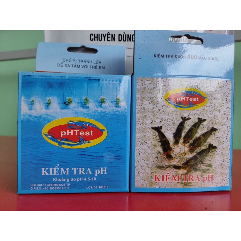 Ph Test - Đo Độ pH của nước vuông nuôi