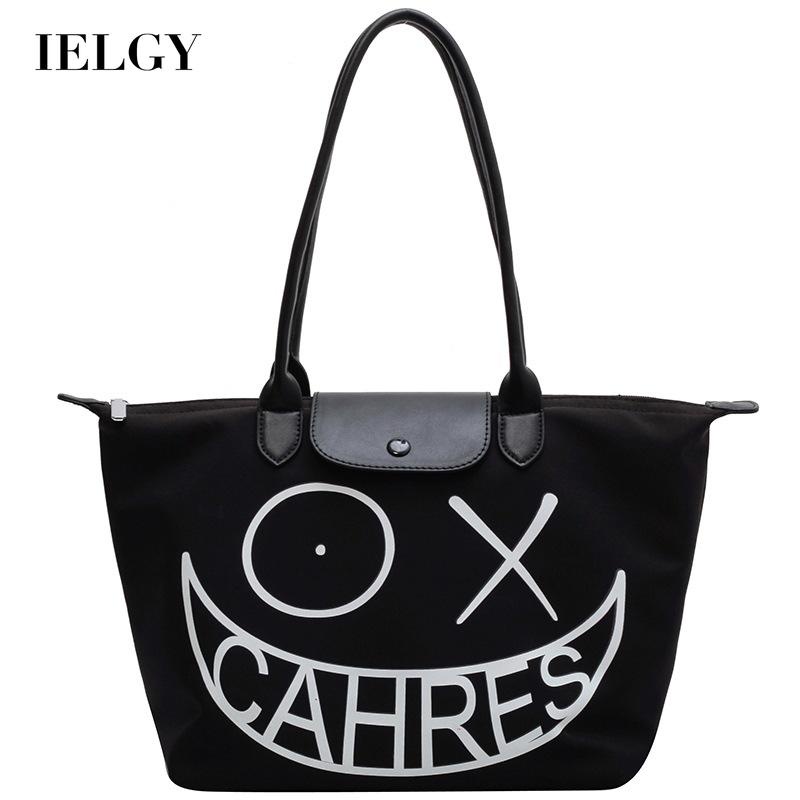 IELGY Túi Đeo Vai In Họa Tiết Hoạt Hình Phong Cách Hàn Quốc Cho Nữ