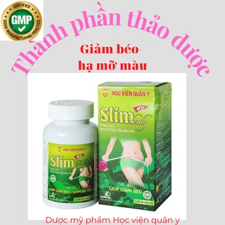Slimbody New Học viện quân y giúp giảm béo 100 viên date 2027