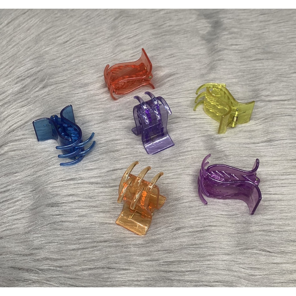 [HCM] combo 6 kẹp gấp, kẹp càng cua , cài kẹp , 5 răng đủ màu lựa chọn , phù hợp chị em phụ nữ