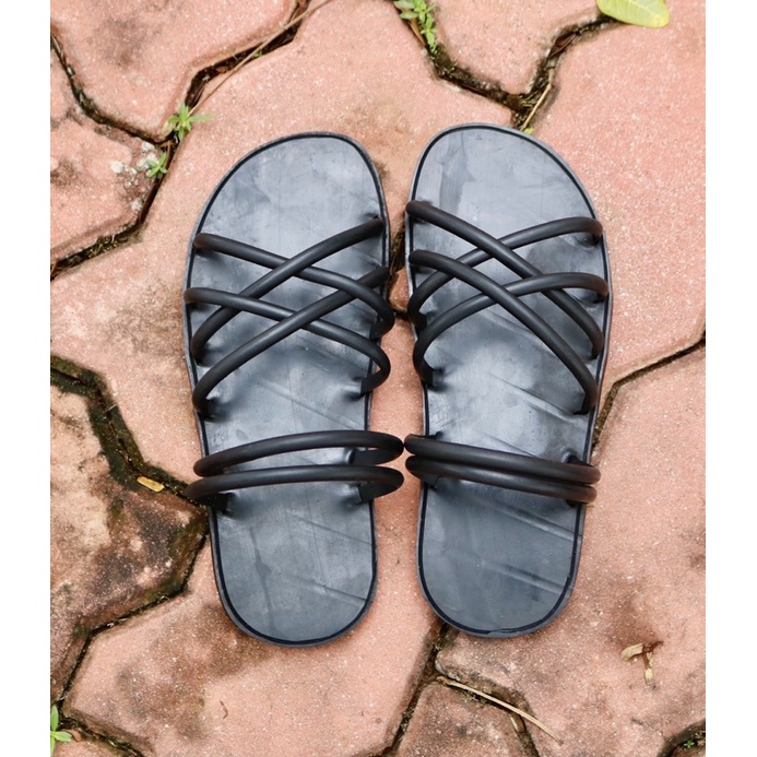 Dép Cao Su Nữ Bác Hồ Quai Chéo Đi Mưa | BigBuy360 - bigbuy360.vn