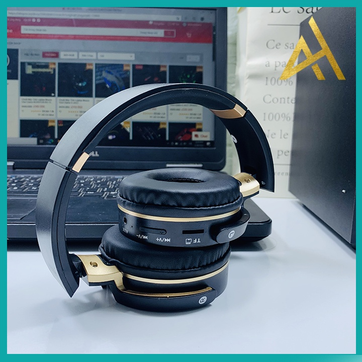 Tai Nghe Chụp Tai Headphone Không Dây Bluetooth Có Mic 950BT Nghe Nhạc Chơi Game Cực Hay Âm Thanh Sống Động
