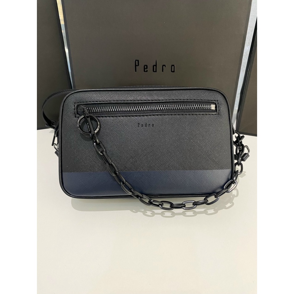 túi đeo chéo nam pedro PM4-96500003 size 21 cm | BigBuy360 - bigbuy360.vn