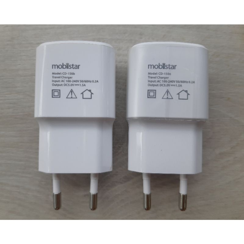 Bộ sạc 1.5A  , cáp sạc CHÍNH HÃNG mobiistar