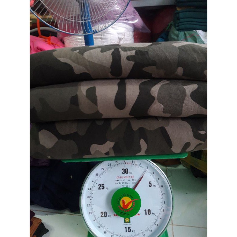 vải rằn ri cotton 4c