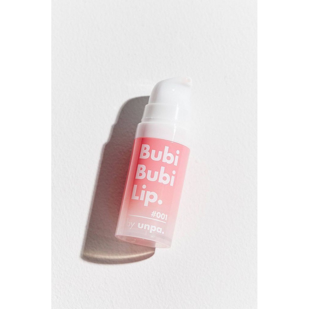 Gel Tẩy Da Chết Môi Unpa Bubi Bubi Lip, Gel sủi cực lành tính, làm bong tróc da chết