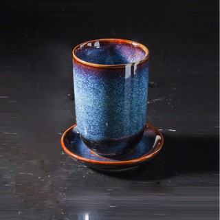 Cốc Trà Men Xanh Hoả Biến - Cốc Trà Gốm Đẳng Cấp - Gốm Sứ Bát Tràng