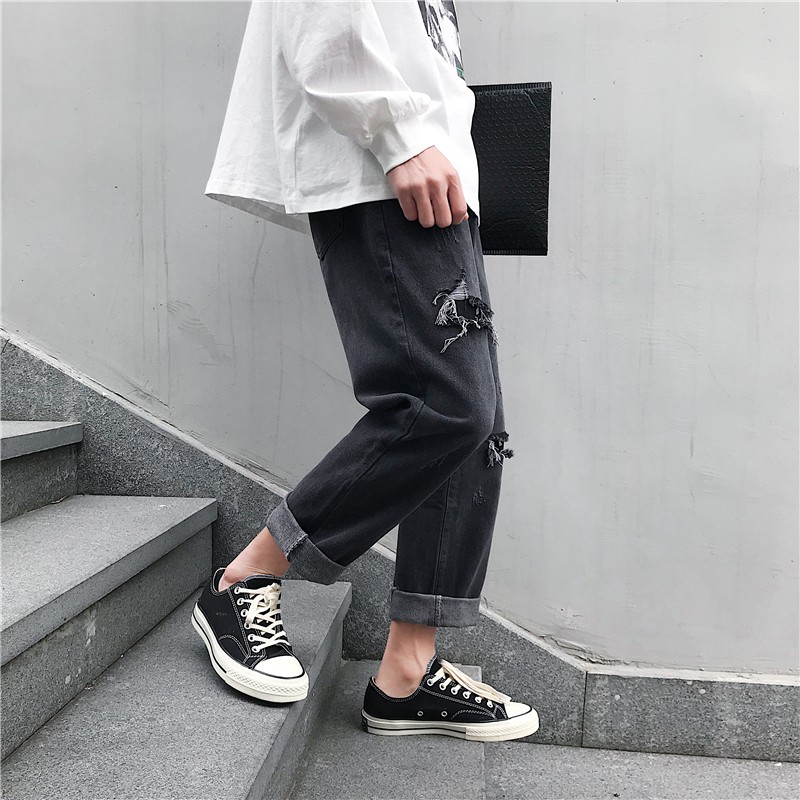 [Ảnh thật shop tự chụp] - Baggy jean nam nữ phong cách vải đẹp nhất thị trường - Đổi trả free nếu không ưng- Q2 | BigBuy360 - bigbuy360.vn