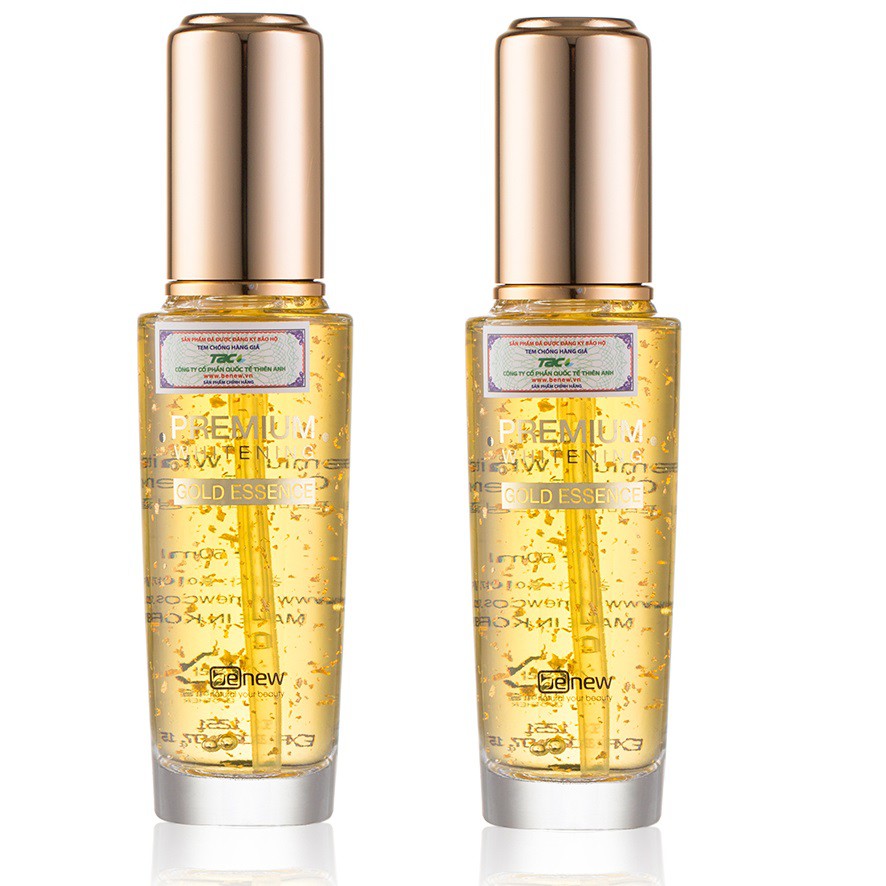 [ HÀNG CHÍNH HÃNG- 2 Chai Serum tinh chất vàng 24K tái tạo da căng cơ mặt Benew Gold Essence Hàn quốc ( 50ml/ Chai)