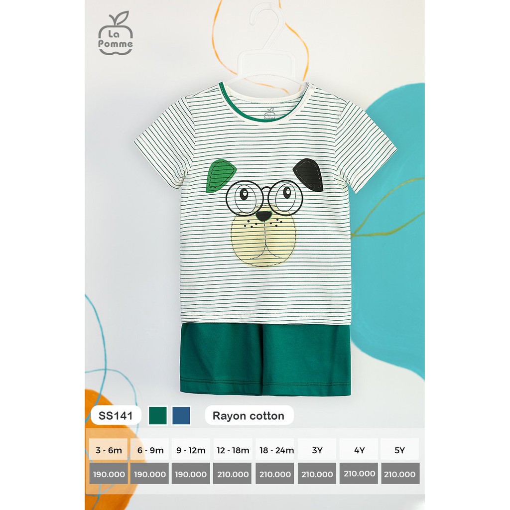 SS141 Bộ cộc La Pomme Scooby Doo