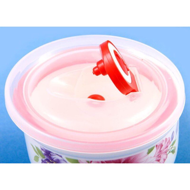 Bộ 3 thố sứ có nắp hút chân không nhiều màu sắc | BigBuy360 - bigbuy360.vn