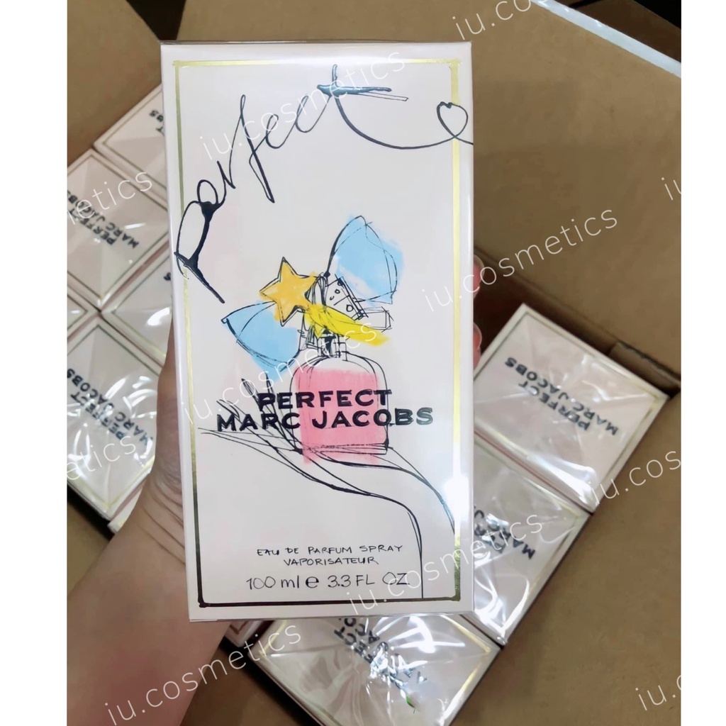 Nước Hoa Nữ Marc Jacobs Perfect EDP 100ml - Dầu thơm hương hoa cỏ nữ tính gợi cảm lưu hương lâu - iu.cosmetics
