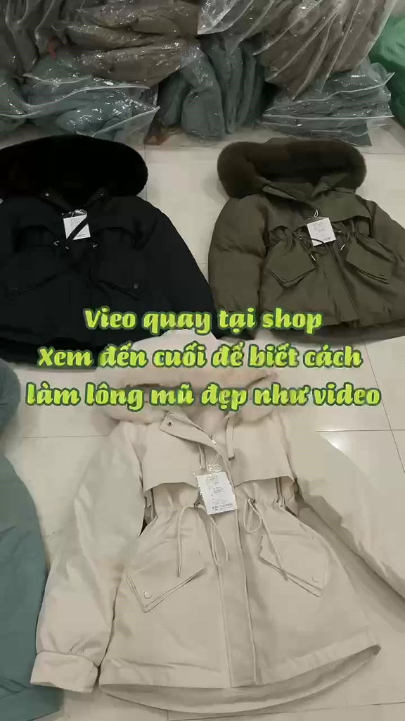 ÁO PHAO LÓT LÔNG QUẢNG CHÂU DÁNG NGẮN | BigBuy360 - bigbuy360.vn