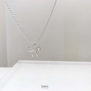 Charm bạc Grace - Bow