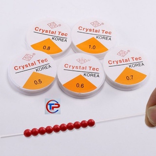 Cuộn cước gân co giãn xỏ hạt xâu vòng