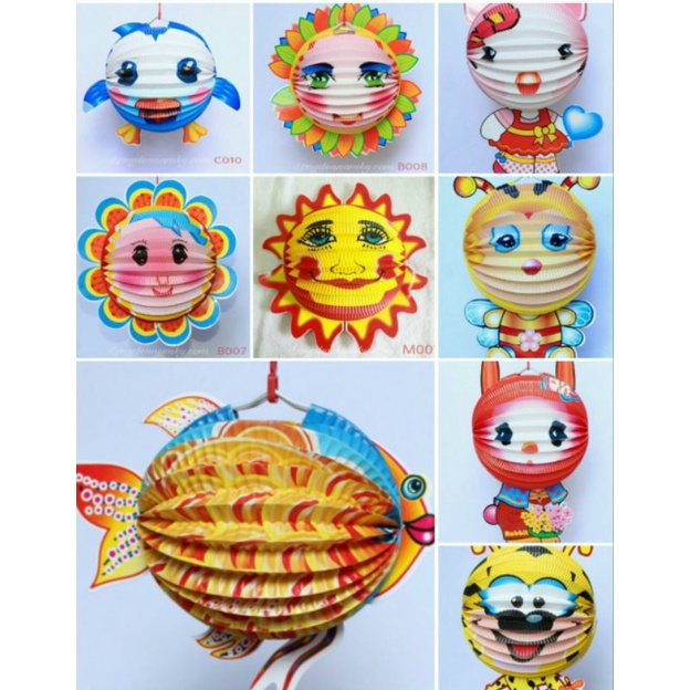 Lồng đèn trung thu hình con thú