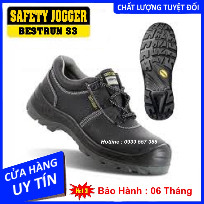 GIÀY BẢO HỘ LAO ĐỘNG JOGEER BESTRUN S3 CHÍNH HÃNG , MŨI THÉP CHỐNG ĐINH , ĐẾ CAO SU CHỐNG TRƠN TRƯỢT , CHỐNG DẦU MỠ