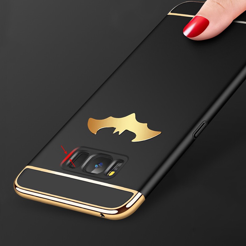 Ốp Lưng Siêu Mỏng Chống Sốc Hình Logo Batman Cho Samsung S7 / S7 Edge