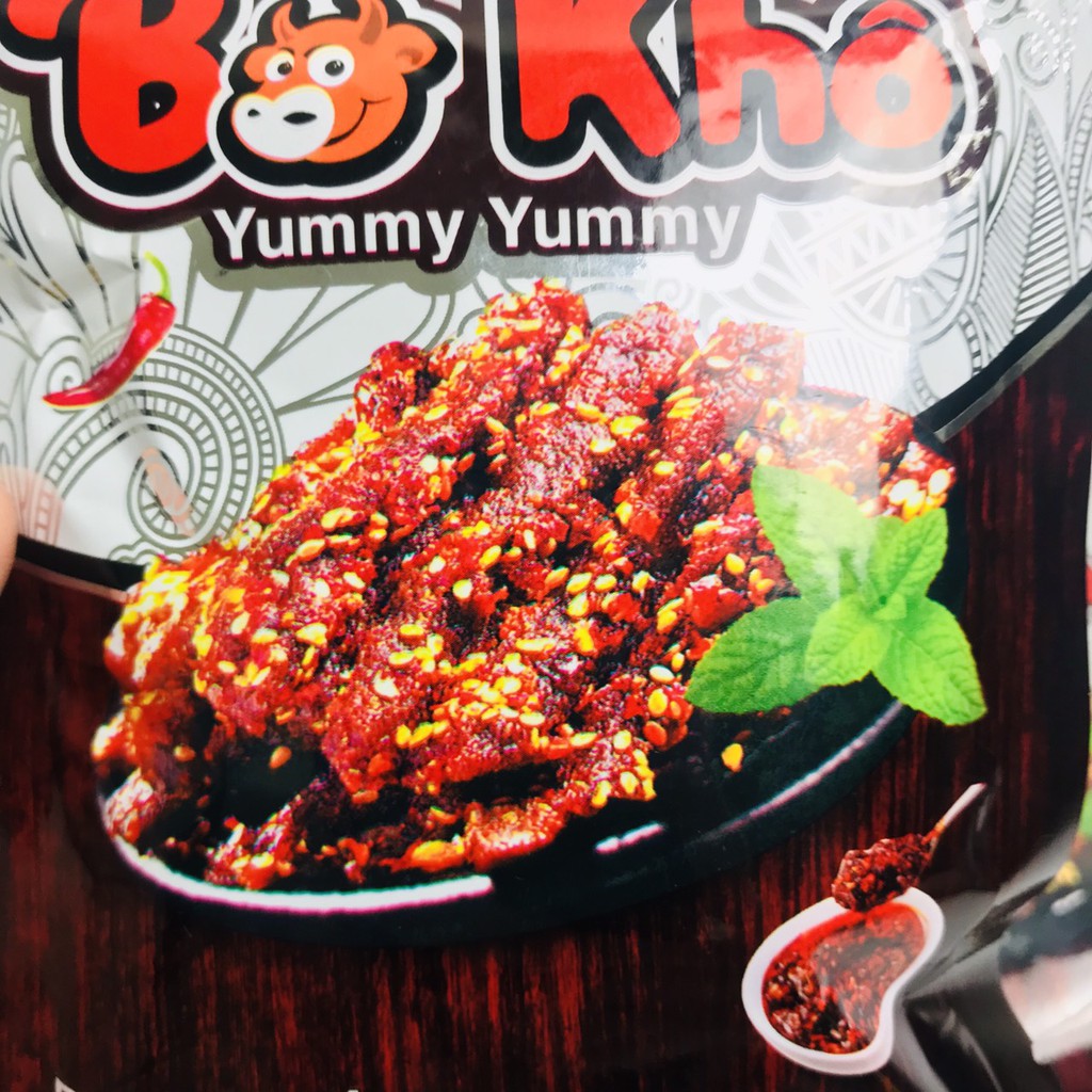 [Mã GROXUAN1 giảm 8% đơn 150K] Bò khô Yummy 100g đồ ăn vặt siêu ngon - đồ ăn vặt Hà My | BigBuy360 - bigbuy360.vn