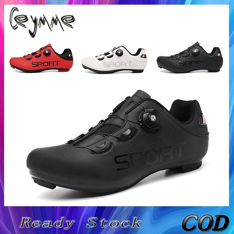 【CEYMME】Nghiệp Chống Trượt Cho  Giày Đi Xe Đạp Chuyên Giày đạp Xe Nam Thiết Kế Thoáng Giày đạp đường Kích thước 37-46
