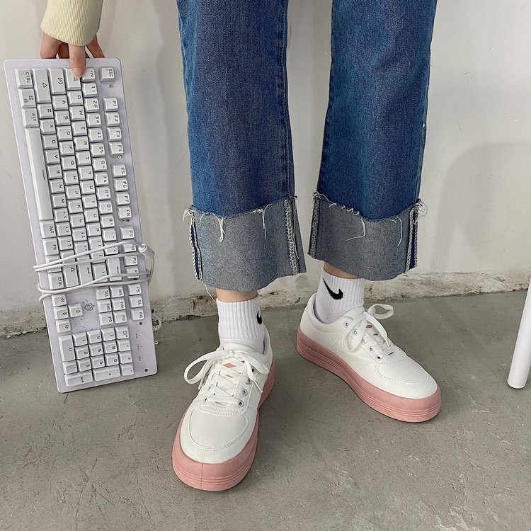 [ Mã 66CBSALE giảm 30K đơn 200K] Giày Thể Thao Hàn Quốc Đế Dày Thời Trang Cho Nữ | BigBuy360 - bigbuy360.vn