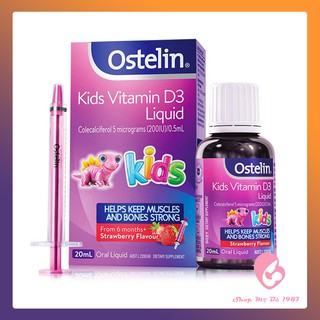 Vitamin D3 Ostelin Liquid 20ml