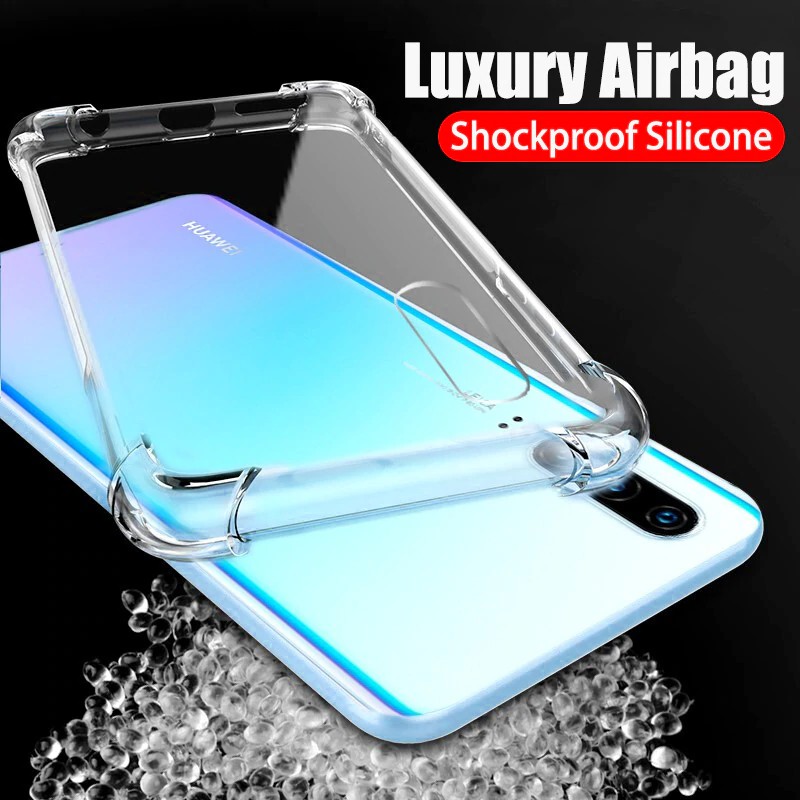 Ốp điện thoại mềm trong suốt với viền hơi chống sốc cho shockproof Airbag clear phone case For Huawei Y7A Y7P Y8P Y9S Y6S Y7 Y6 Y5 Prime 2018 Y9 Prime Y7 2019 Protective Case For huawei Y9 Y6 Y7 Pro 2019 Transparent soft back cover