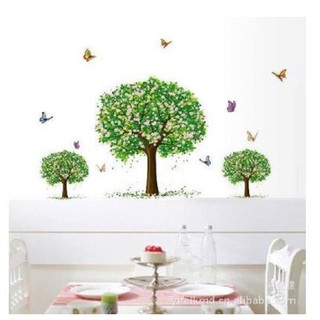 Decal dán tường vườn táo