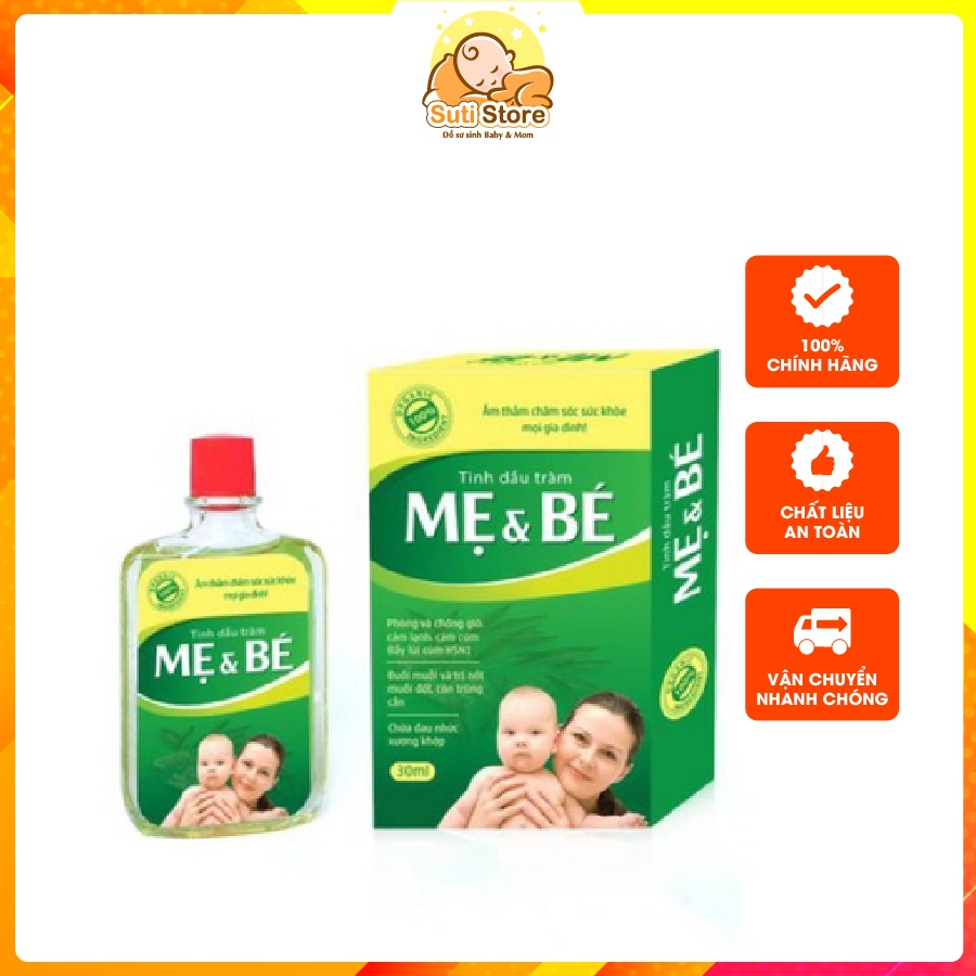 Tinh dầu tràm mẹ và bé loại 10ml và 30ml cho bé và cả gia đình