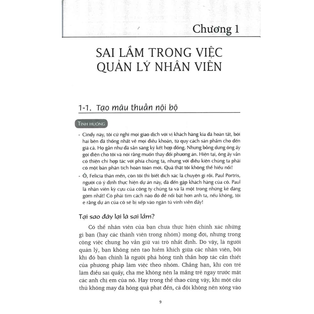 Sách - Cạm Bẫy Trong Quản Lý